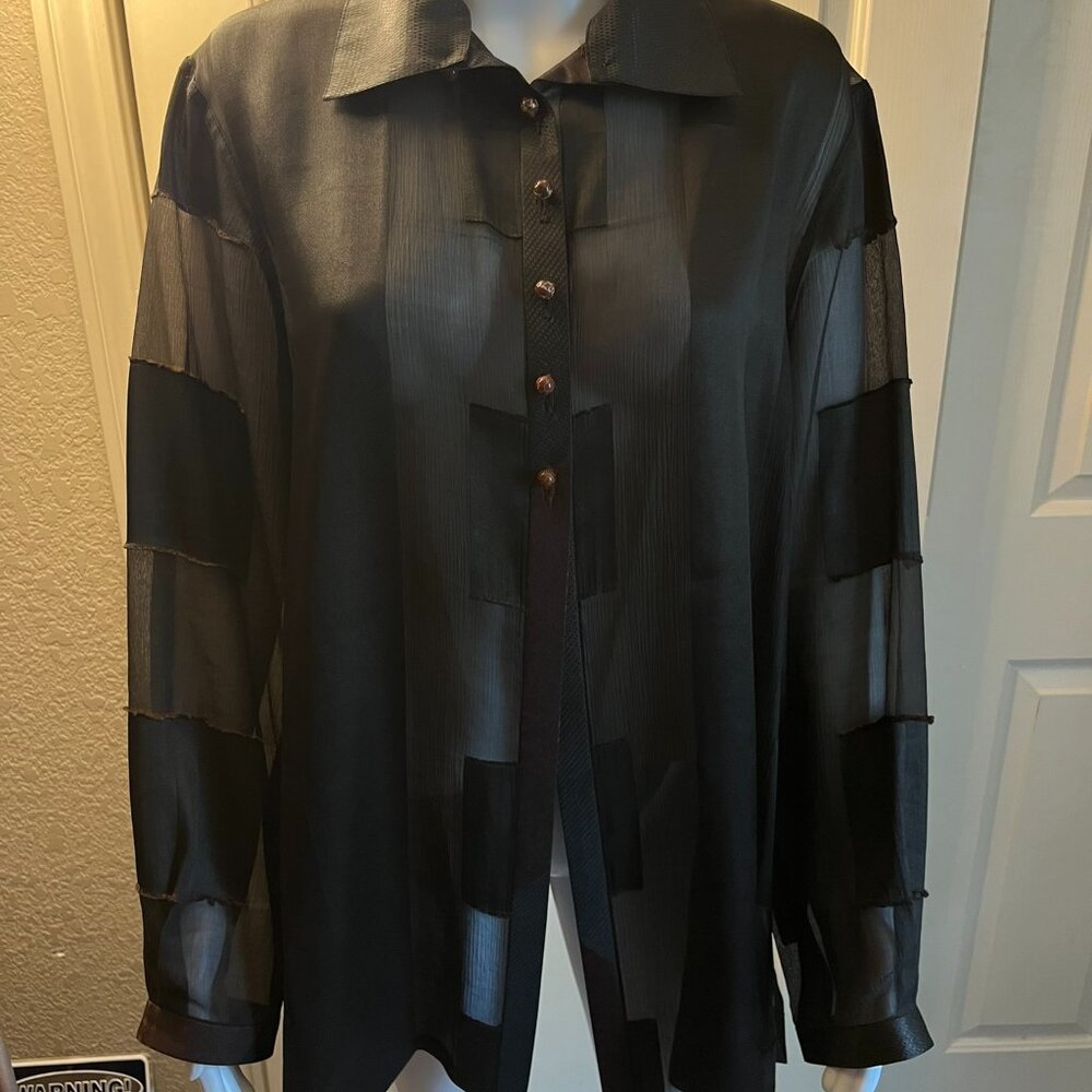 Sophie Hong Designer Sheer Top